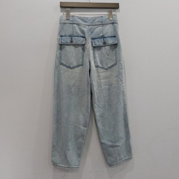 FREE PEOPLE Paloma High-Rise Slouchy Jeans Size 24 - Picture 5 of 9